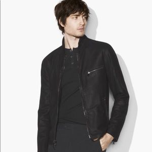 John Varvatos burnished suede jacket size 52USA 42
